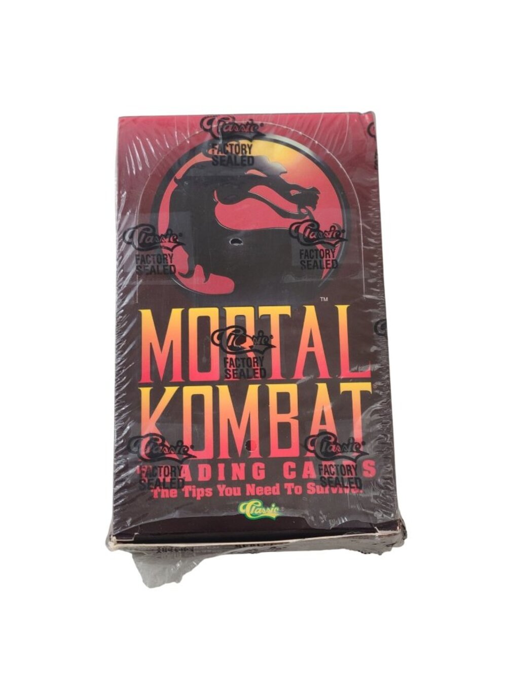 1994 Classic Games Mortal Kombat Trading Cards Factory Sealed Box 36 Packs